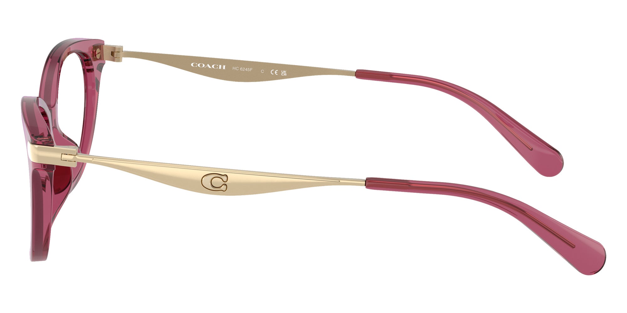 Coach HC6245F 5824 55 - Transparent Burgundy #id:hc6245f5824_s:102110