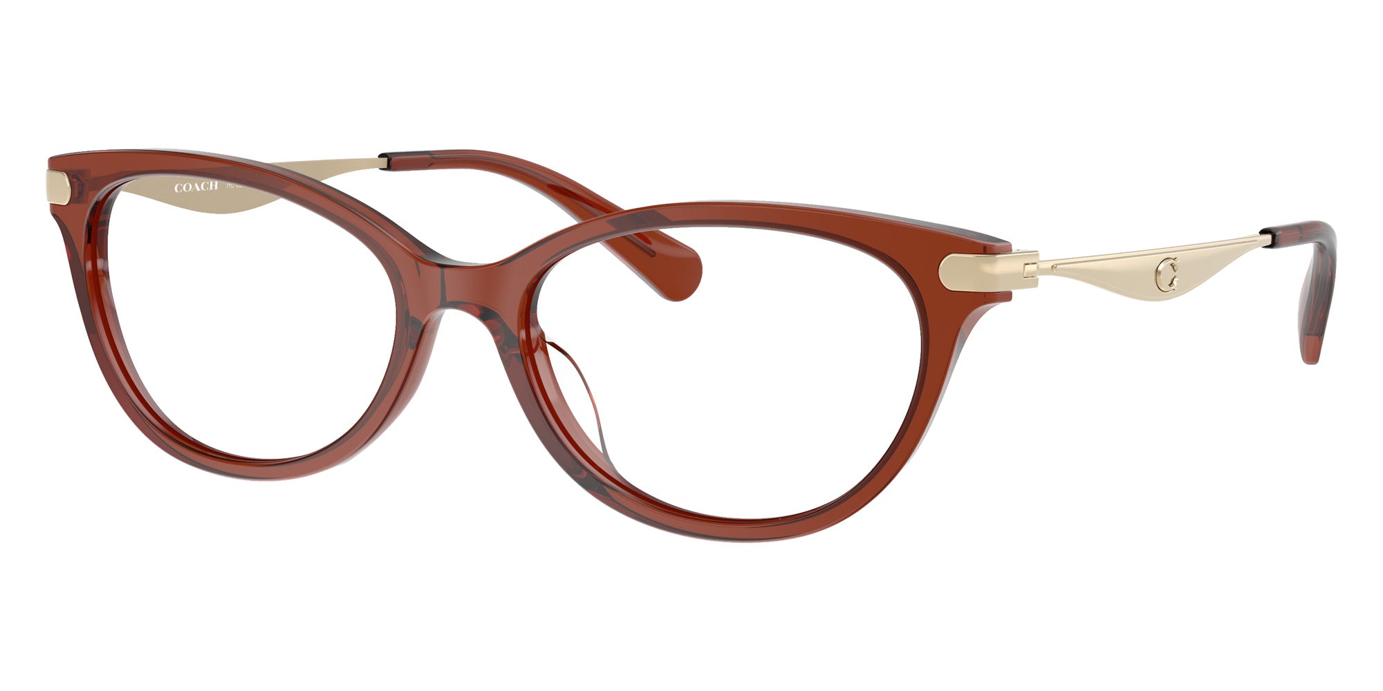 Coach HC6245F 5847 55 - Transparent Brown #id:hc6245f5847_s:104105