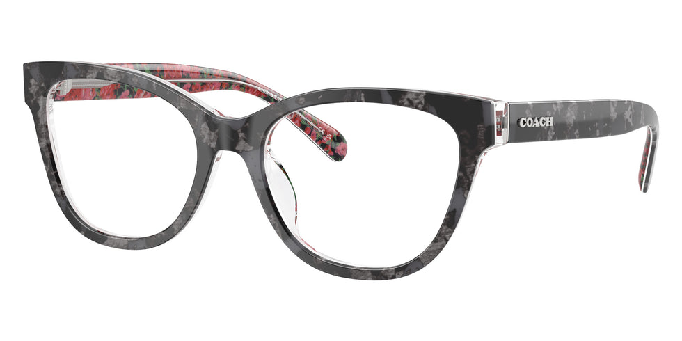 Coach HC6249U 5856 53 - Black Tortoise/Pink Floral #id:hc6249u5856_s:100105