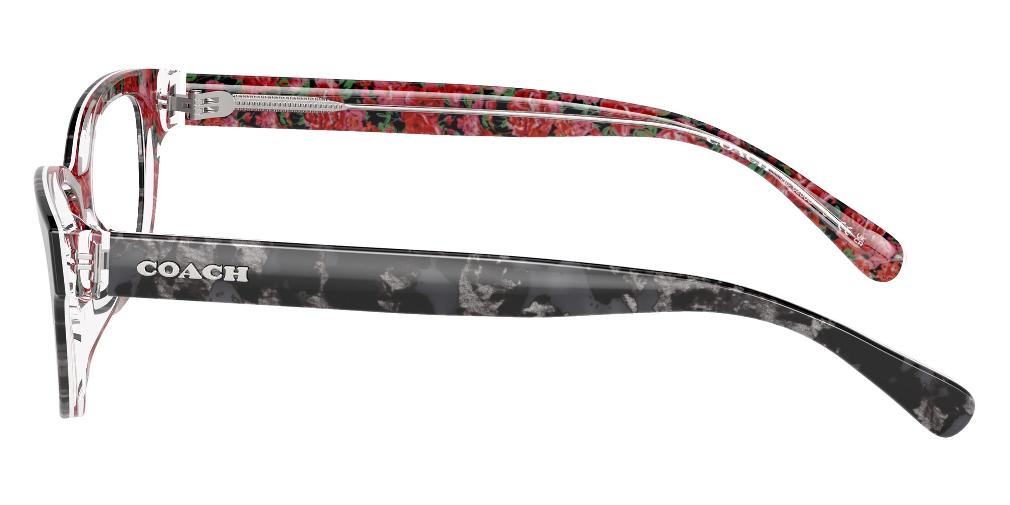 Coach HC6250U 5856 51 - Black Tortoise/Pink Floral #id:hc6250u5856_s:104110
