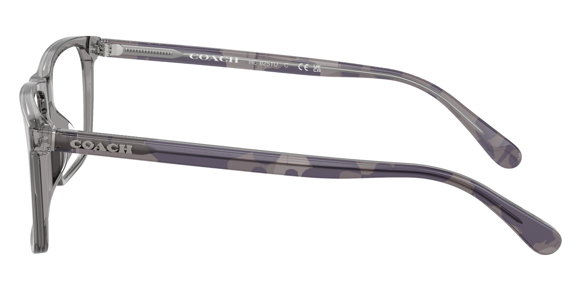 Coach HC6251U 5849 58 - Transparent Gray #id:hc6251u5849_s:110110