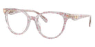 Coach HC6259U 5953SB 51 - Transparent Pink Floral Print #id:hc6259u5953sb_s:100105