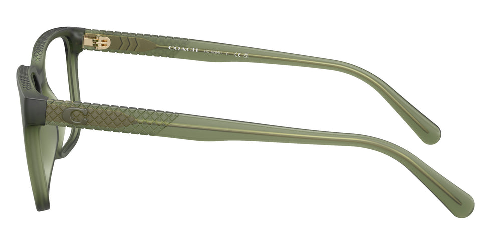 Coach HC6264U 5786 53 - Matte Transparent Army Green #id:hc6264u5786_s:104110