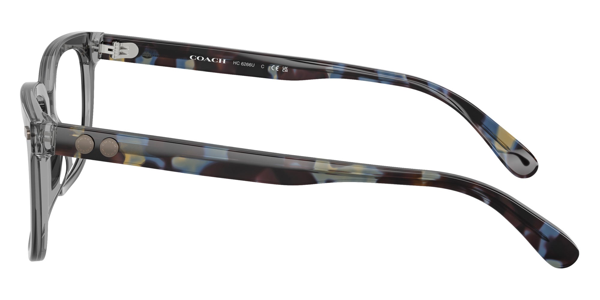 Coach HC6266U 5882 53 - Transparent Gray #id:hc6266u5882_s:106110