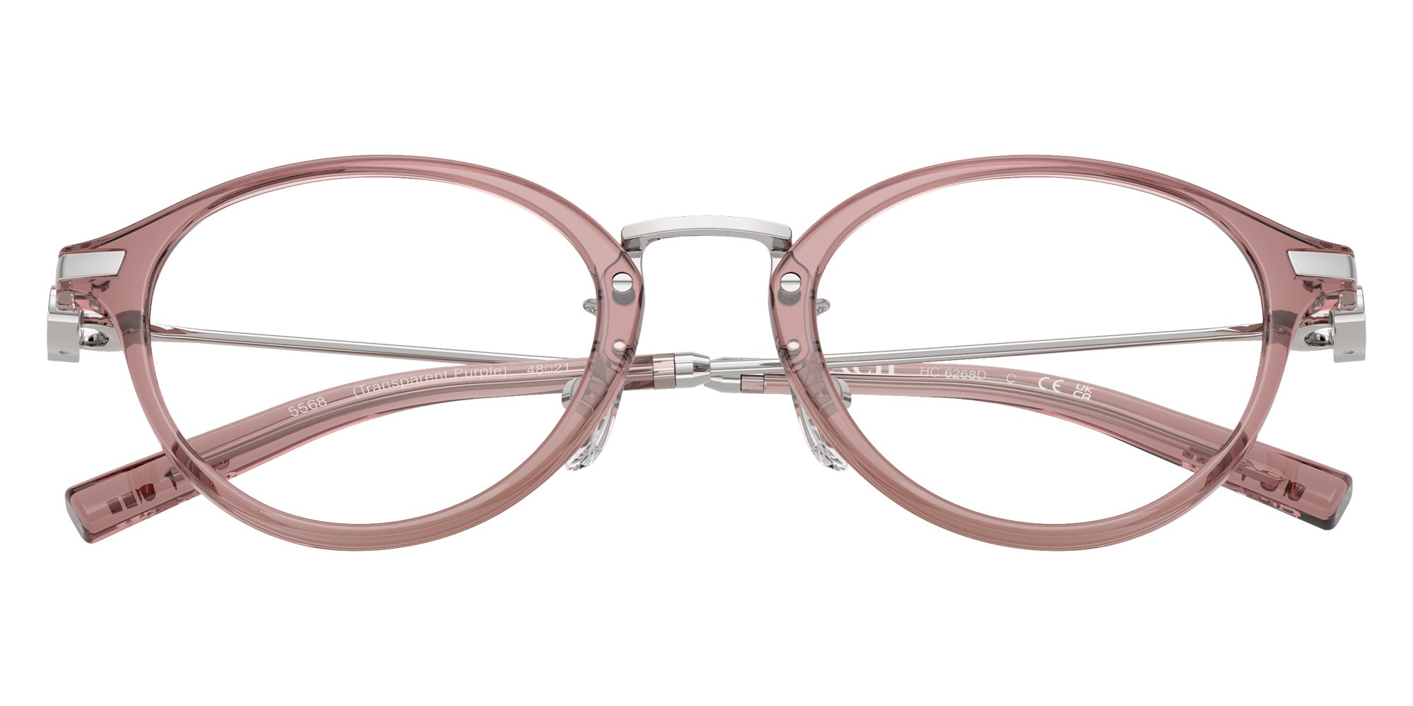 Coach HC6268D 5568 48 - Transparent Purple #id:hc6268d5568_s:104120