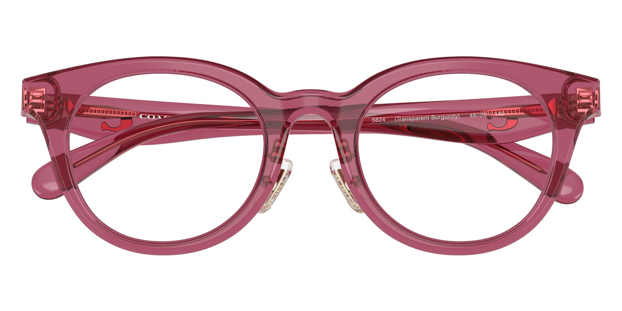 Coach HC6280D 5824 48 - Transparent Burgundy #id:hc6280d5824_s:104120