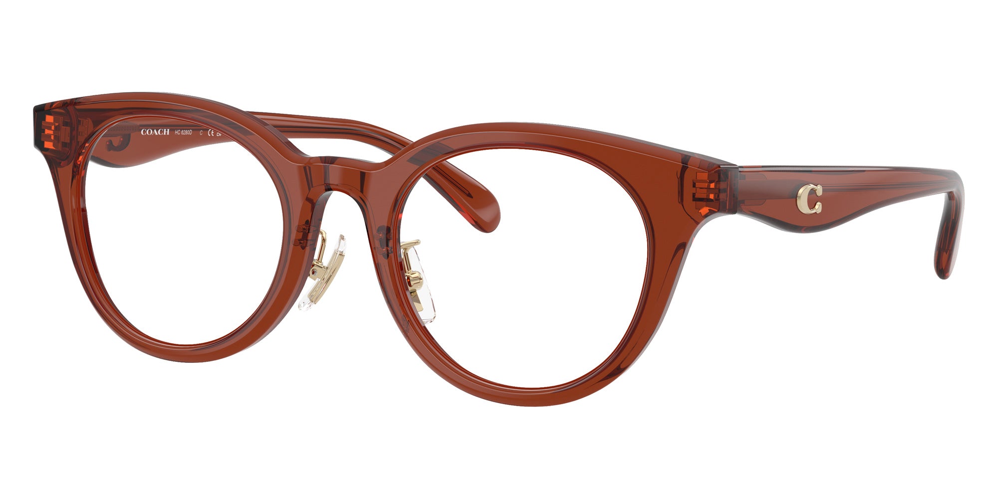 Coach HC6280D 5847 48 - Transparent Brown #id:hc6280d5847_s:106105