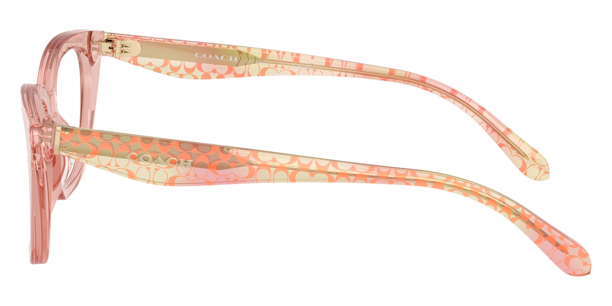 Coach HC6289U 5943 50 - Transparent Peach #id:hc6289u5943_s:106110