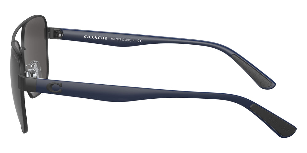 Coach HC7122 C2099 938187 58 - Matte Gunmetal / Dark Gray Solid #id:hc7122938187_s:100110