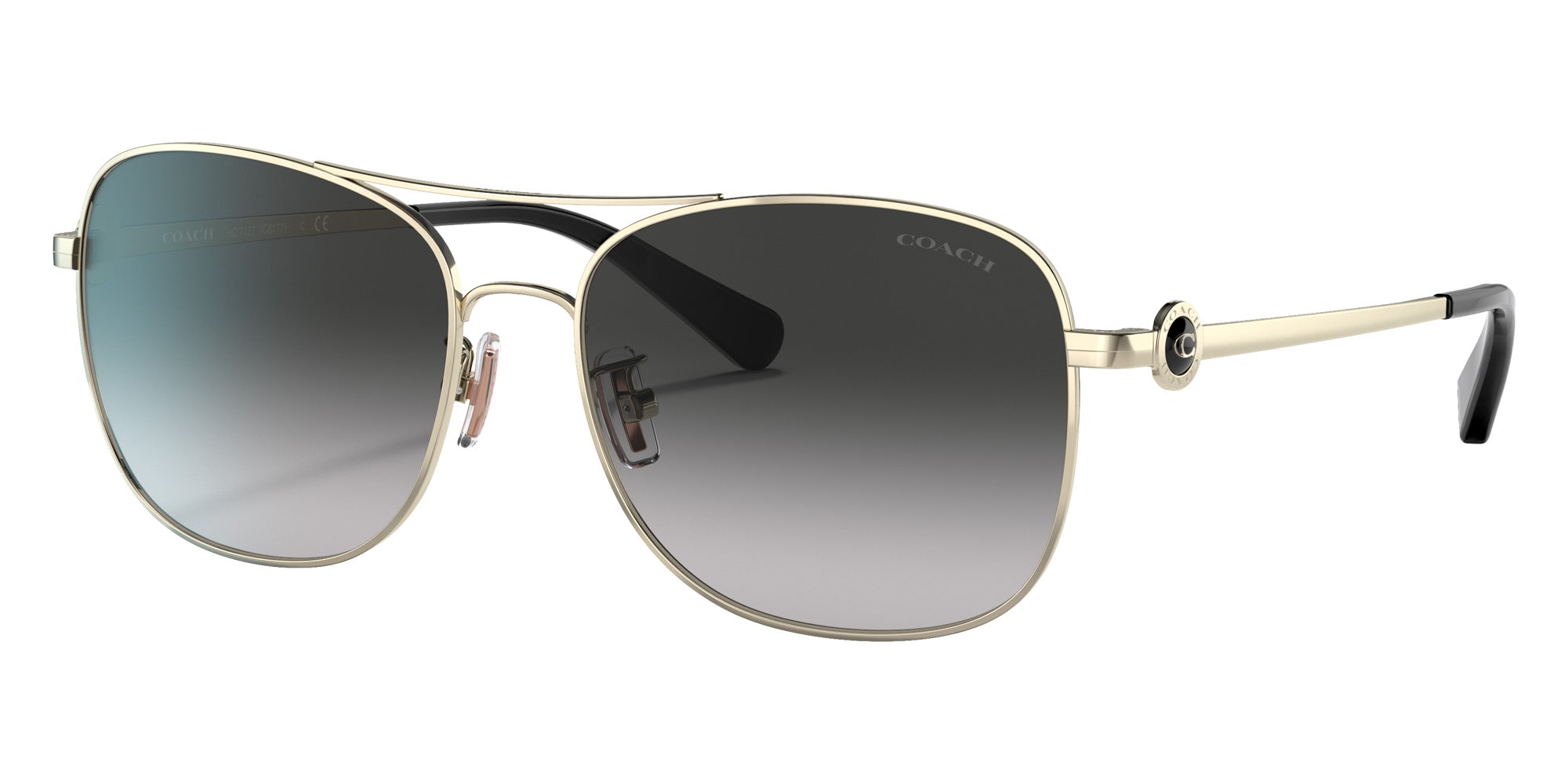 Coach HC7127 C6177 90053C 56 - Shiny Light Gold / Gray Gradient #id:hc712790053c_s:100105