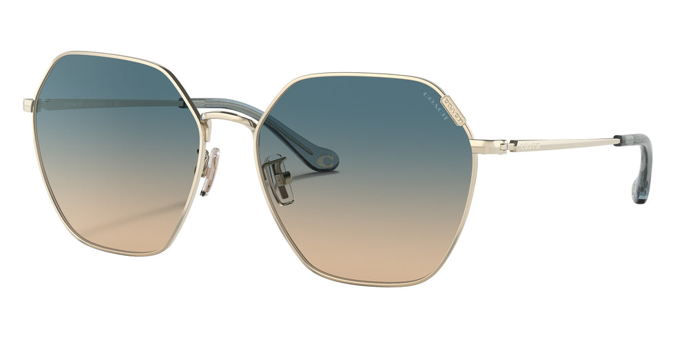 Coach HC7132 C7998 900579 58 - Shiny Light Gold / Blue Yellow Gradient #id:hc7132900579_s:100105