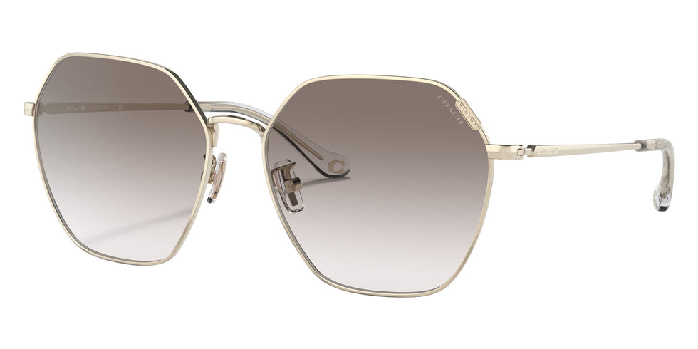 Coach HC7132 C7998 90058G 58 - Shiny Light Gold / Purple Gray Gradient #id:hc713290058g_s:100105