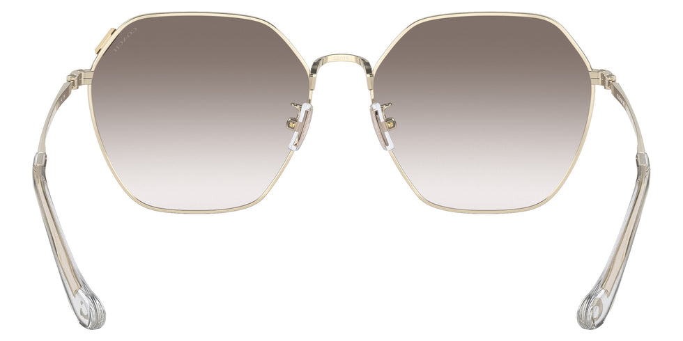 Coach HC7132 C7998 90058G 58 - Shiny Light Gold / Purple Gray Gradient #id:hc713290058g_s:100115