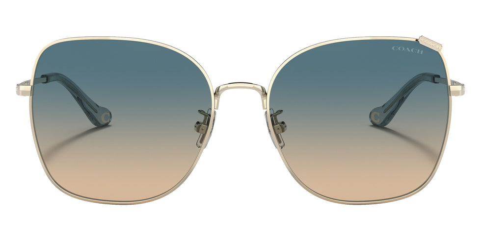 Coach HC7133 C7997 900579 57 - Shiny Light Gold / Blue Yellow Gradient #id:hc7133900579_s:102100