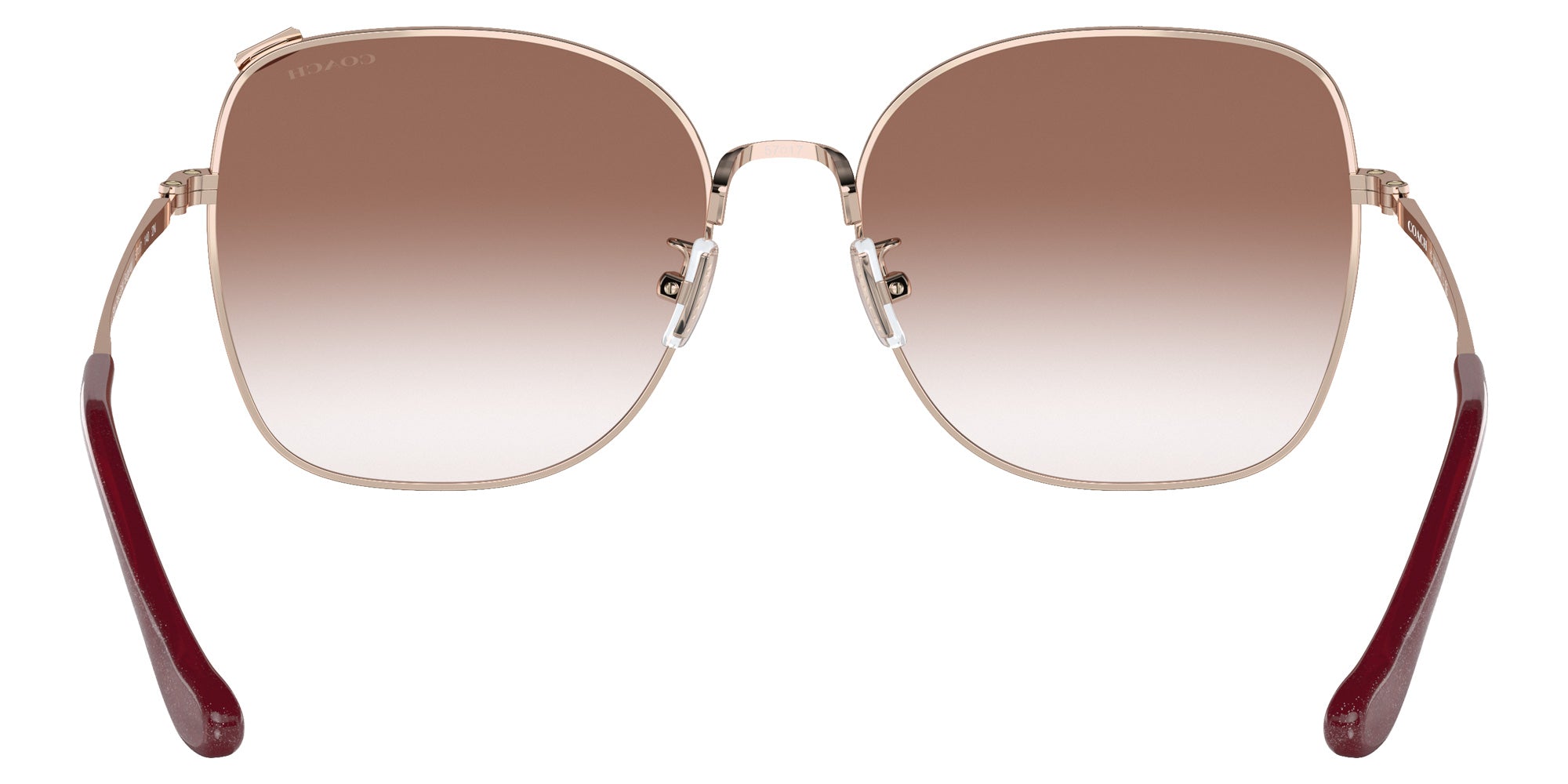 Coach HC7133 C7997 94038D 57 - Shiny Rose Gold/Burgundy Front / Burgundy Gradient #id:hc713394038d_s:104115