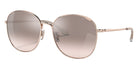 Coach HC7134 C7996 93318Z 57 - Shiny Rose Gold / Silver Pink Gradient Mirrored #id:hc713493318z_s:100105