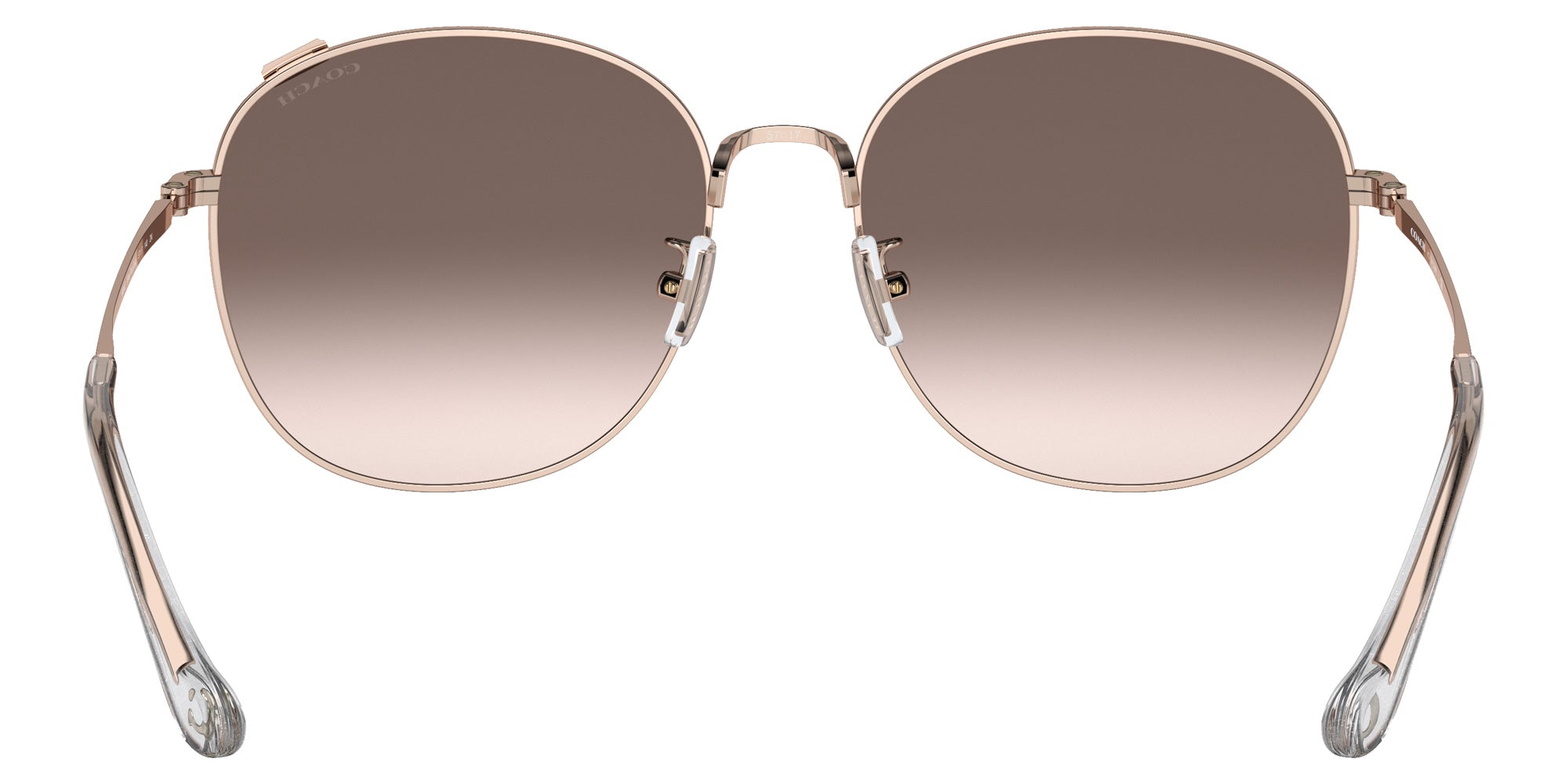 Coach HC7134 C7996 93318Z 57 - Shiny Rose Gold / Silver Pink Gradient Mirrored #id:hc713493318z_s:100115