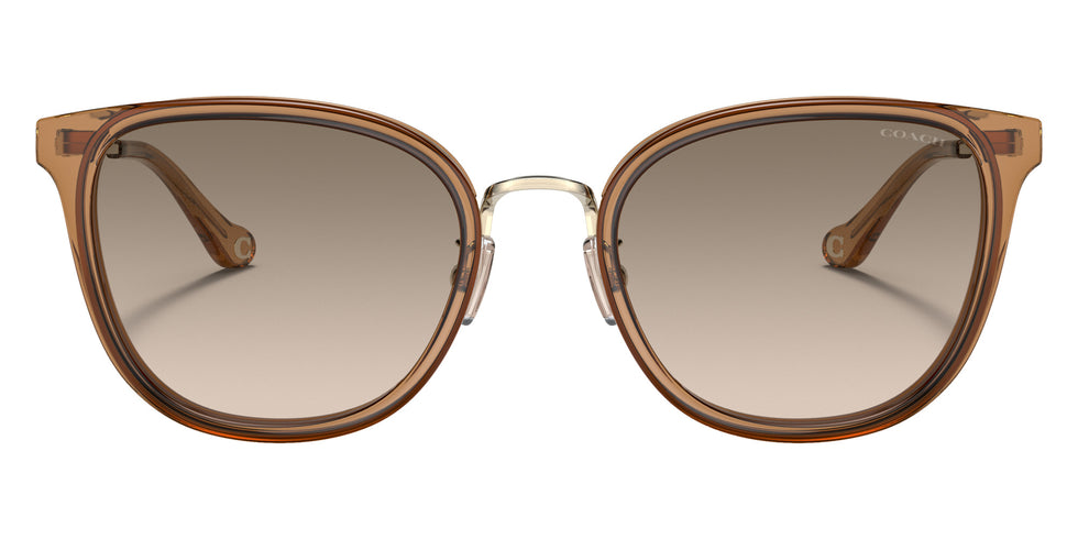 Coach HC7135 C7999 565413 54 - Light Gold/Brown / Light Brown Gray Gradient #id:hc7135565413_s:102100