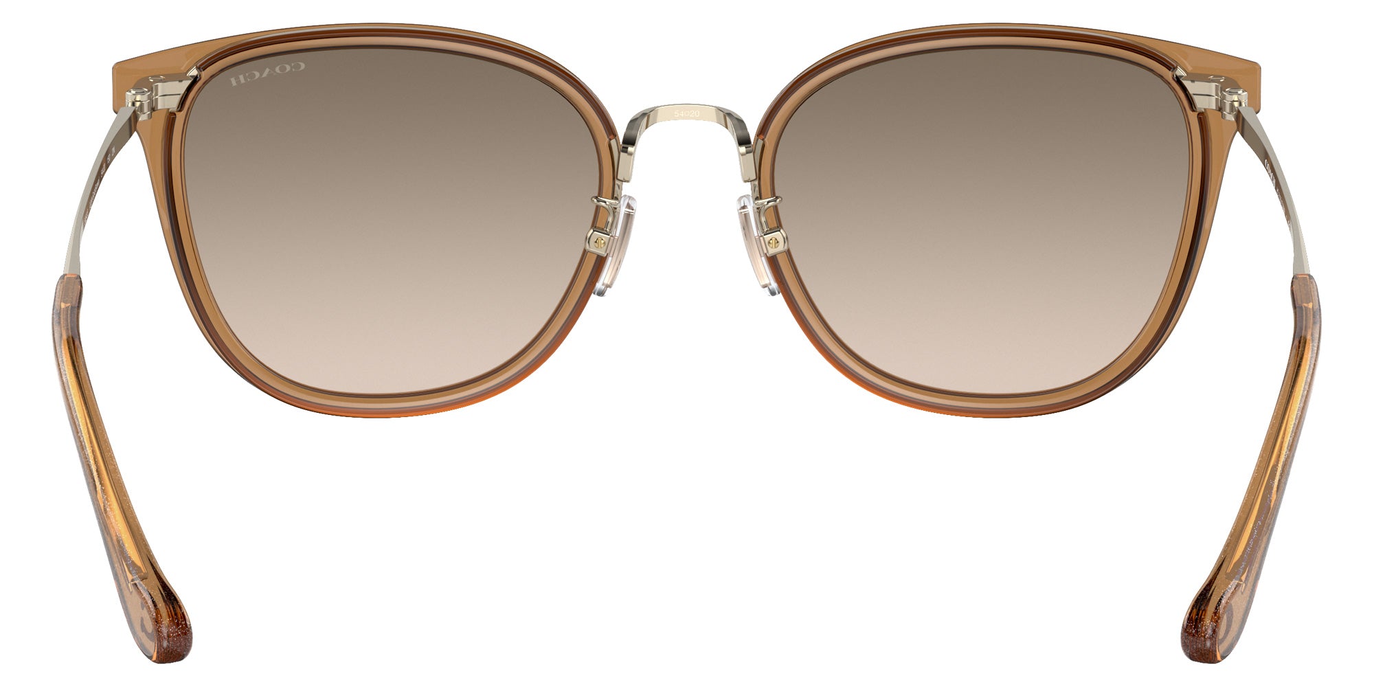 Coach HC7135 C7999 565413 54 - Light Gold/Brown / Light Brown Gray Gradient #id:hc7135565413_s:102115