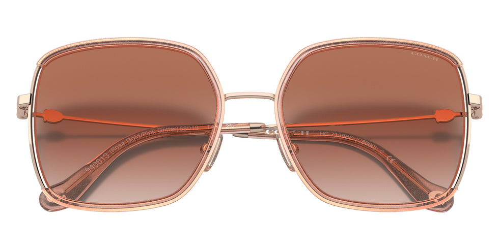Coach HC7139BD C8000 940813 58 - Rose Gold/Pink Glitter / Pink Gradient #id:hc7139bd940813_s:102120