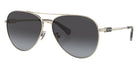 Coach HC7140 CD474 90058G 61 - Shiny Light Gold / Gray Gradient #id:hc714090058g_s:100105