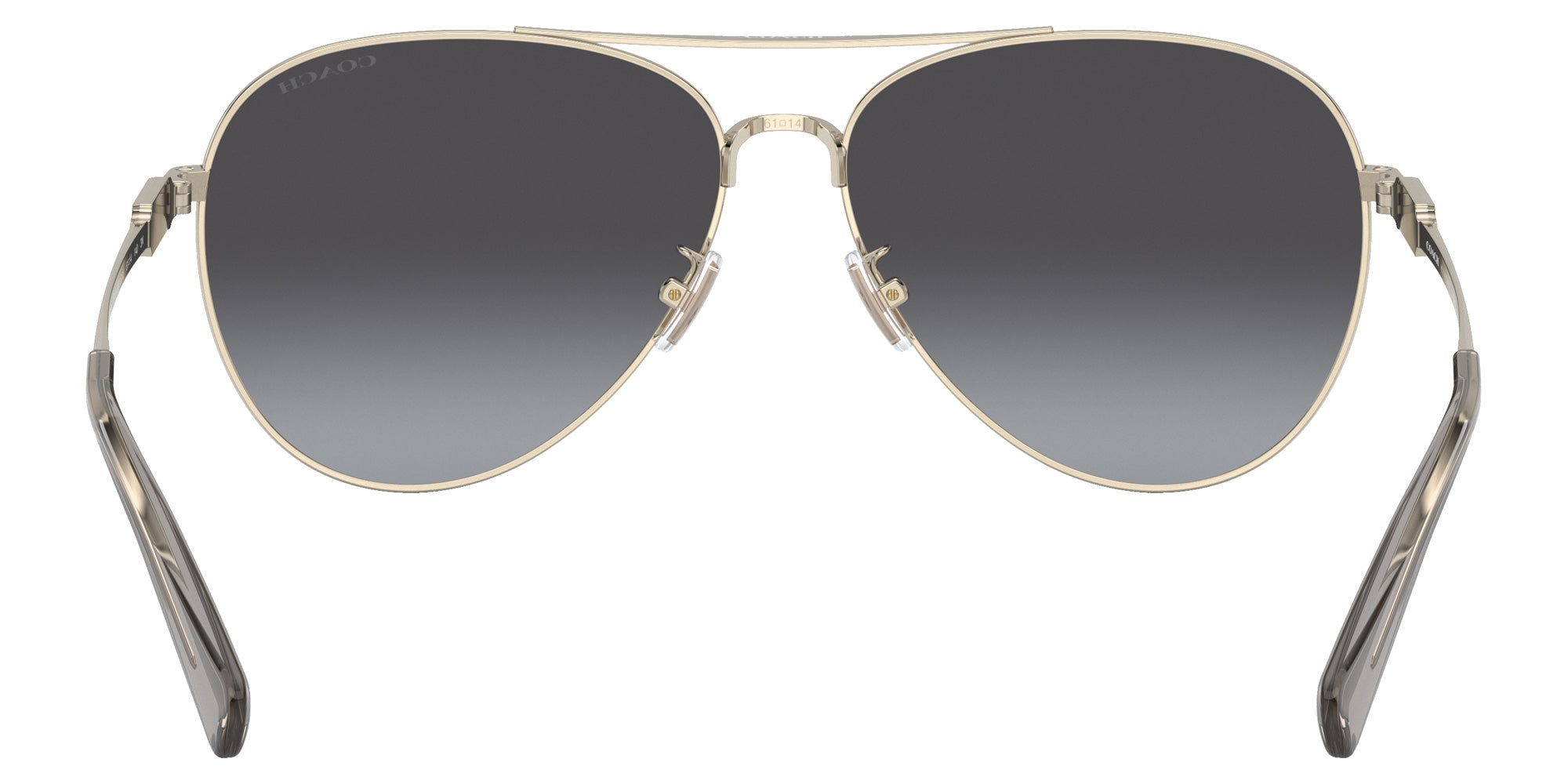 Coach HC7140 CD474 90058G 61 - Shiny Light Gold / Gray Gradient #id:hc714090058g_s:100115