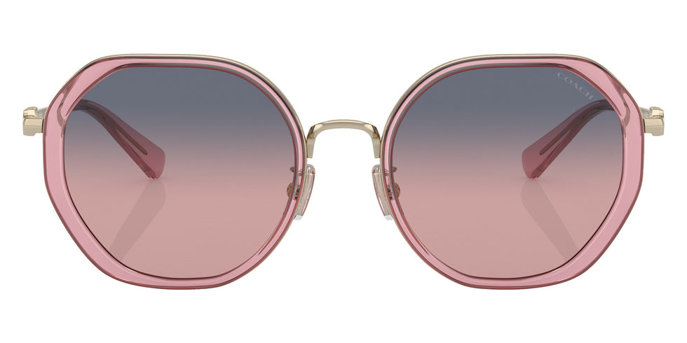 Coach HC7141 CD477 90050J 54 - Transparent Pink / Plum Purple Scarlet Gradient #id:hc714190050j_s:100100