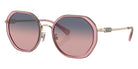 Coach HC7141 CD477 90050J 54 - Transparent Pink / Plum Purple Scarlet Gradient #id:hc714190050j_s:100105