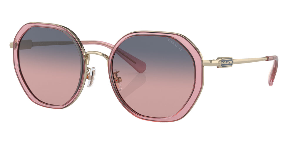 Coach HC7141 CD477 90050J 54 - Transparent Pink / Plum Purple Scarlet Gradient #id:hc714190050j_s:100105