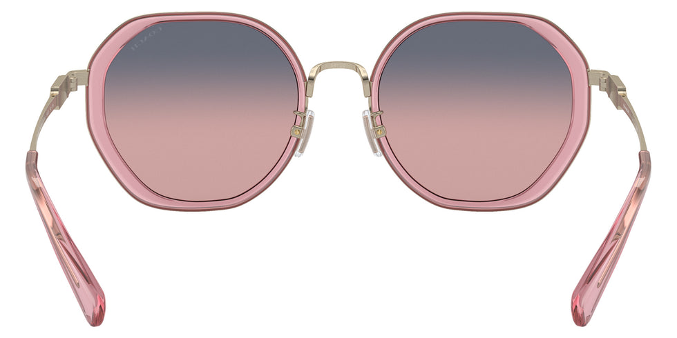 Coach HC7141 CD477 90050J 54 - Transparent Pink / Plum Purple Scarlet Gradient #id:hc714190050j_s:100115