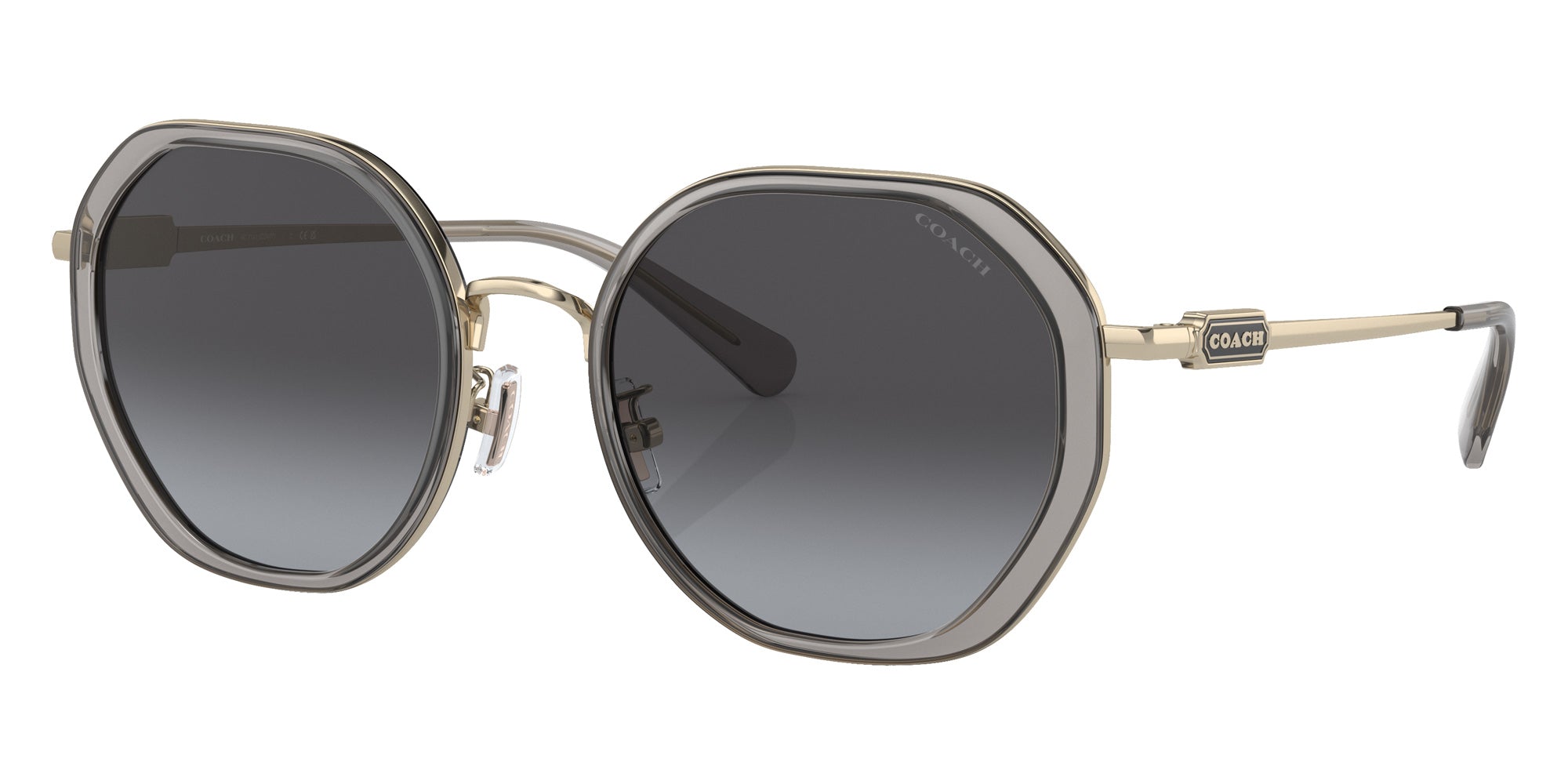 Coach HC7141 CD477 90058G 54 - Transparent Gray / Gray Gradient #id:hc714190058g_s:104105