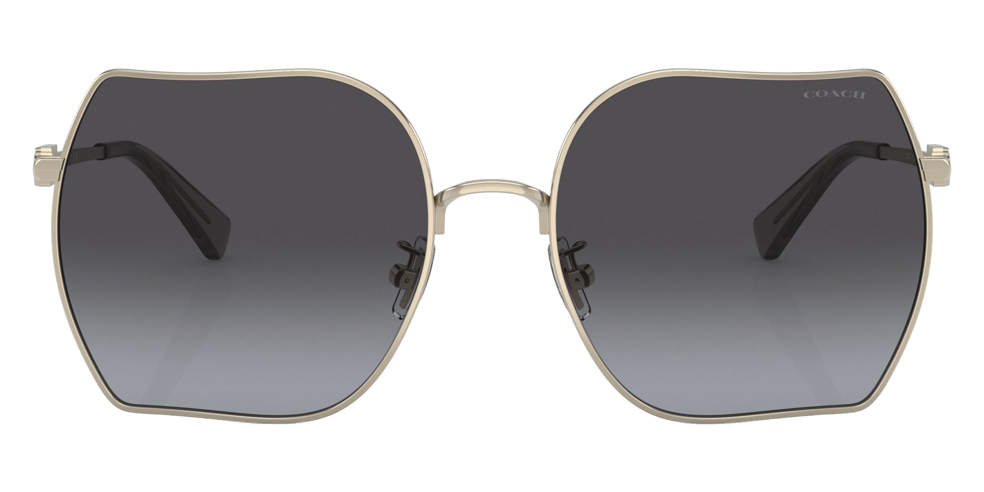 Coach HC7142 CD476 90058G 58 - Shiny Light Gold / Gray Gradient #id:hc714290058g_s:100100