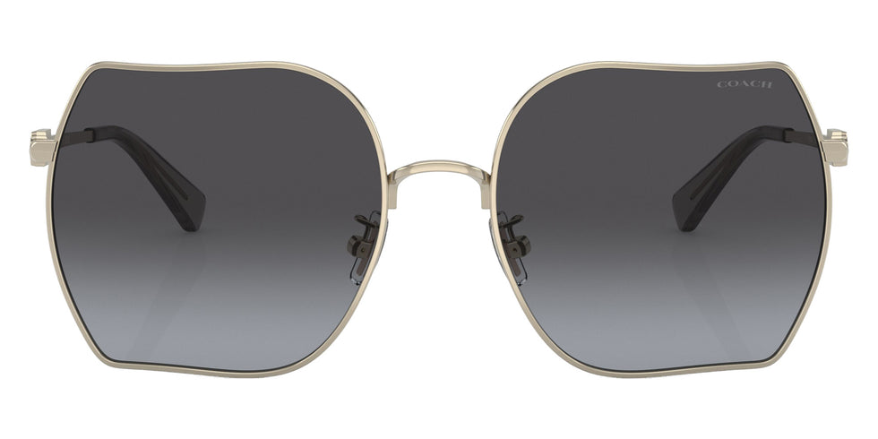 Coach HC7142 CD476 90058G 58 - Shiny Light Gold / Gray Gradient #id:hc714290058g_s:100100