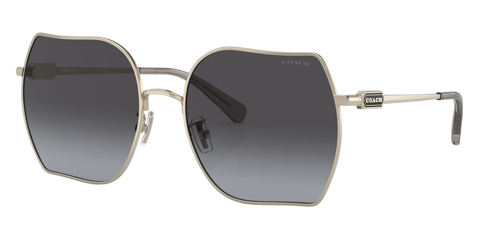 Coach HC7142 CD476 90058G 58 - Shiny Light Gold / Gray Gradient #id:hc714290058g_s:100105