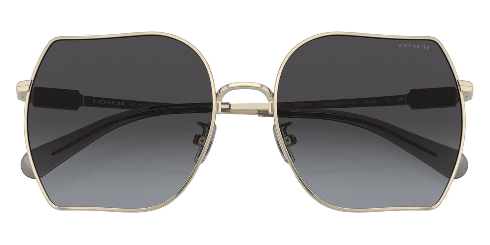 Coach HC7142 CD476 90058G 58 - Shiny Light Gold / Gray Gradient #id:hc714290058g_s:100120