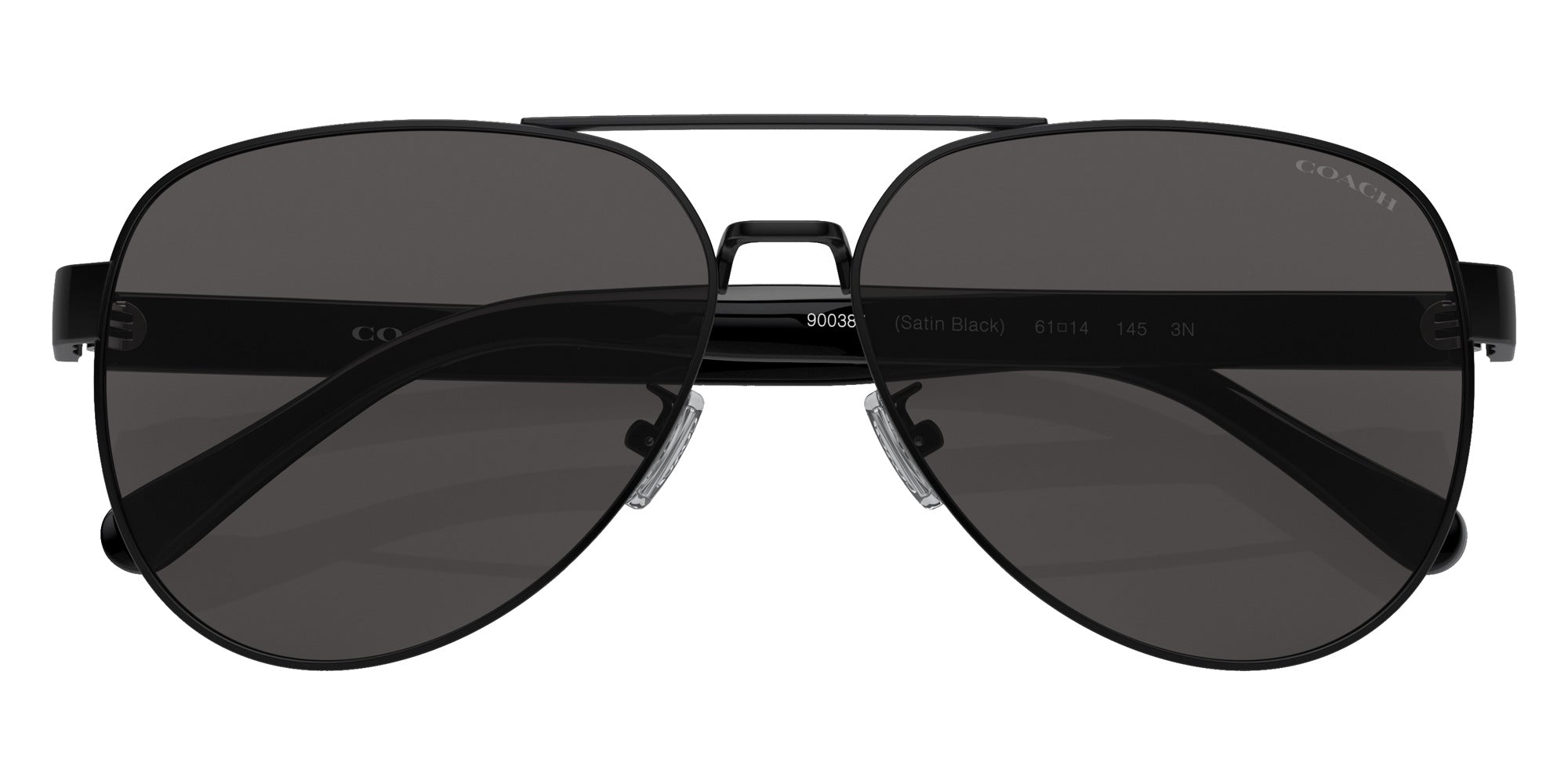 Coach HC7143 CD467 900387 61 - Satin Black #id:hc7143900387_s:100100