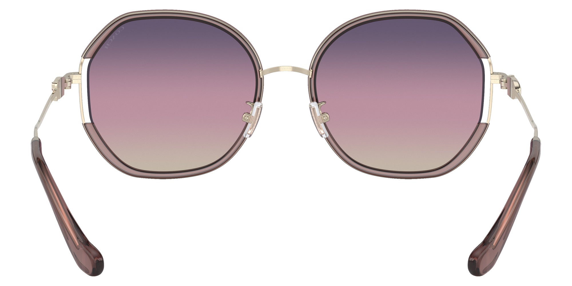 Coach HC7144BD CD452 9413U6 59 - Light Gold/Pink / Purple Gradient #id:hc7144bd9413u6_s:100115