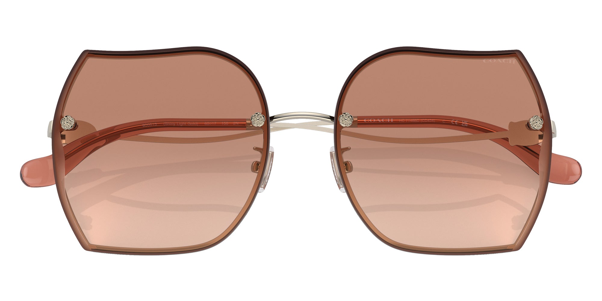 Coach HC7146BD CD454 900513 60 - Shiny Light Gold / Brown Gradient #id:hc7146bd900513_s:100120