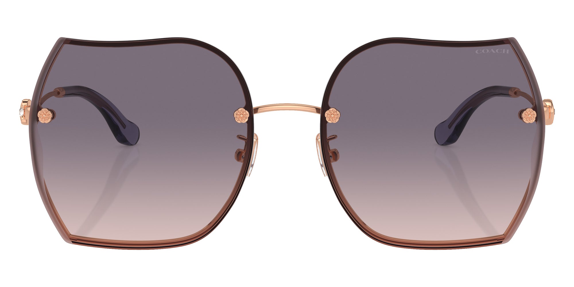 Coach HC7146BD CD454 933136 60 - Shiny Rose Gold / Violet Pink Gradient #id:hc7146bd933136_s:102100