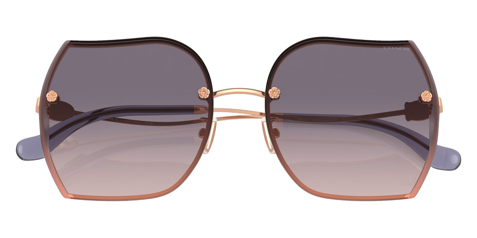 Coach HC7146BD CD454 933136 60 - Shiny Rose Gold / Violet Pink Gradient #id:hc7146bd933136_s:102120