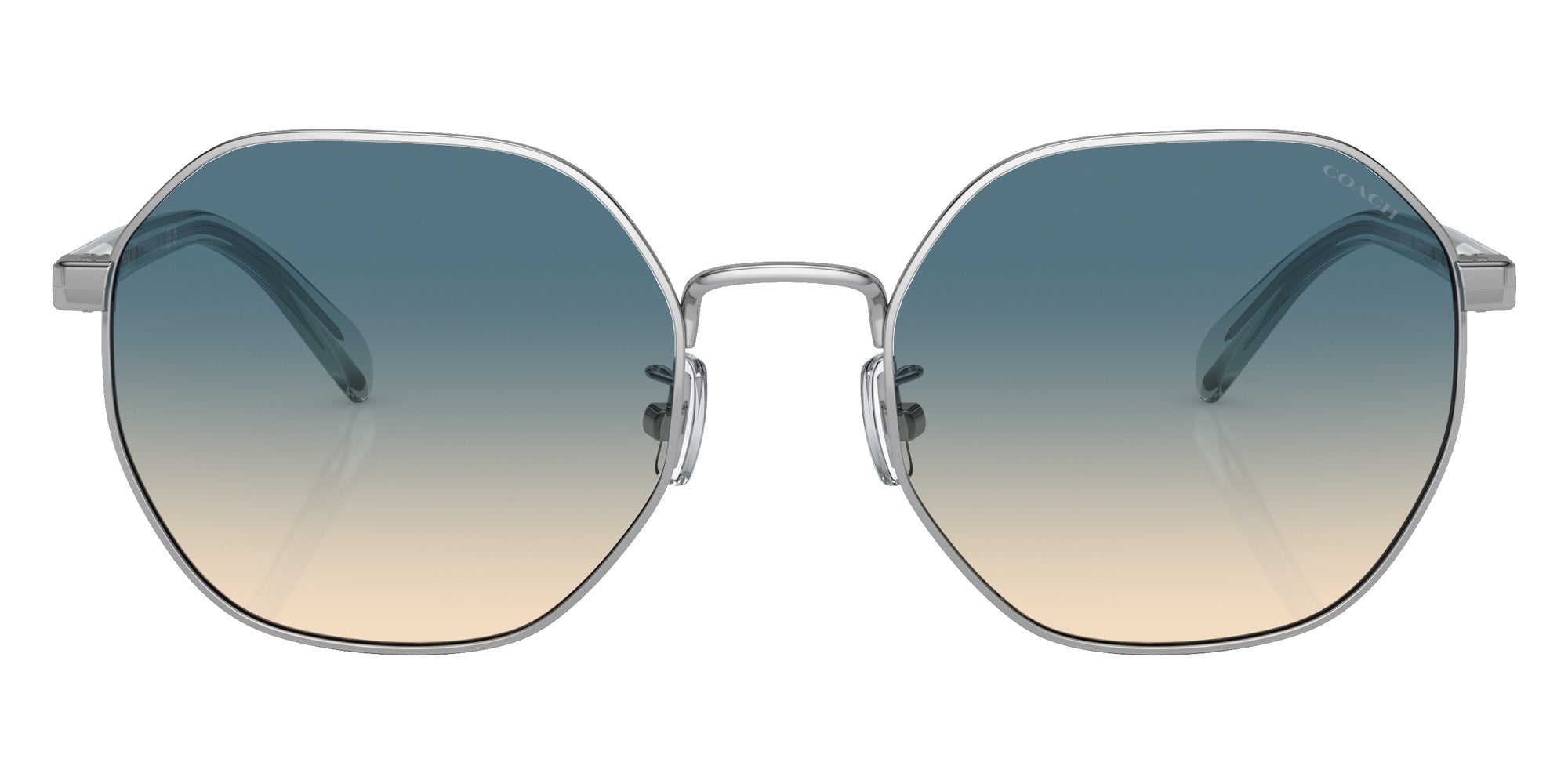 Coach HC7147 CH556 90014M 56 - Shiny Silver / Blue Yellow Gradient #id:hc714790014m_s:100100