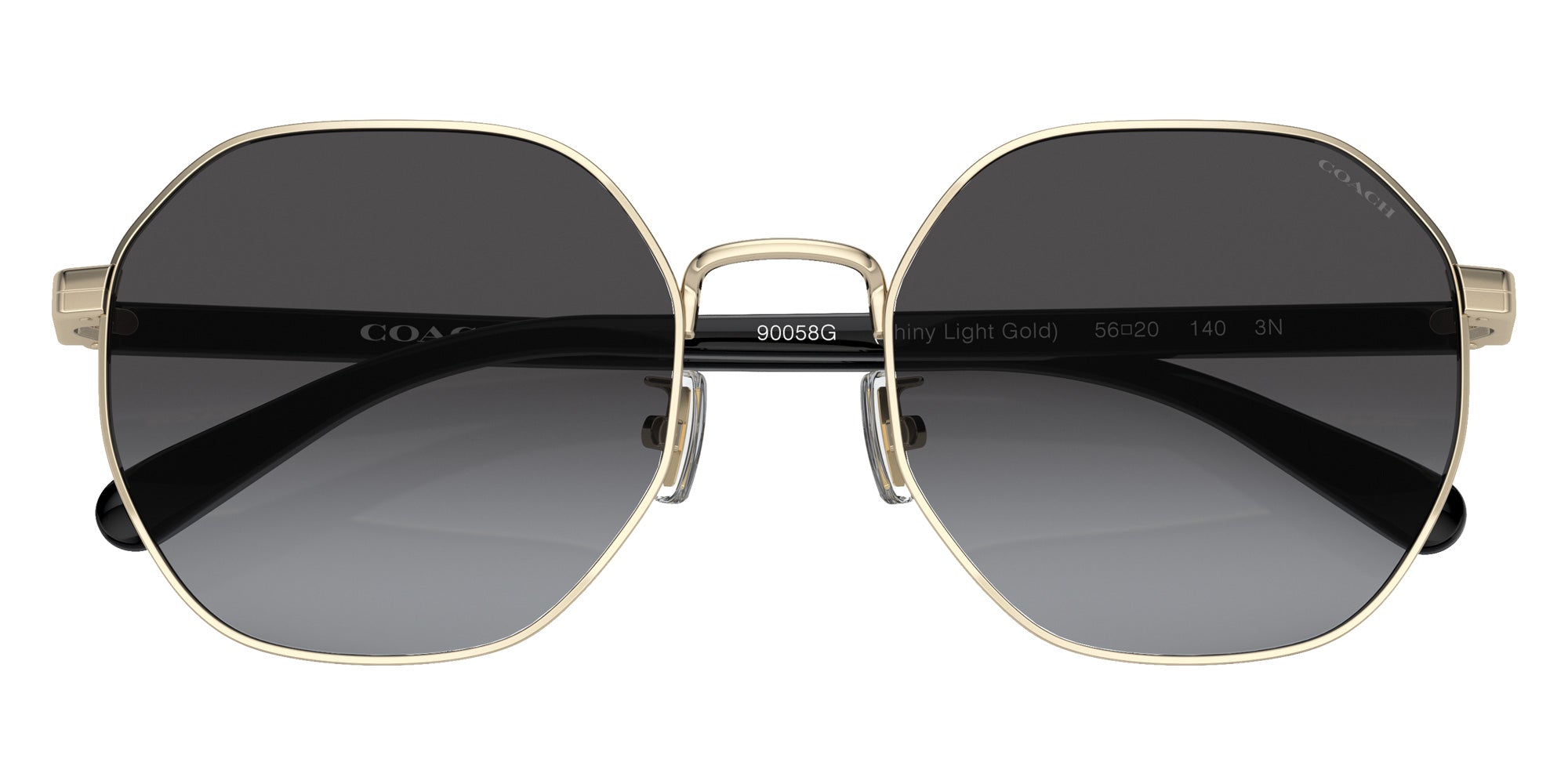Coach HC7147 CH556 90058G 56 - Shiny Light Gold / Gray Gradient #id:hc714790058g_s:102120