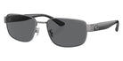Coach HC7149 CH579 900481 59 - Shiny Gunmetal / Gray Solid Polarized #id:hc7149900481_s:100105
