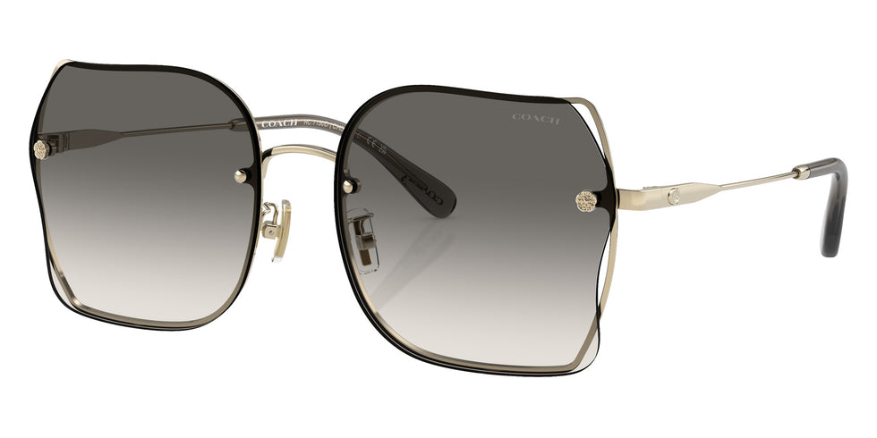 Coach HC7150D CH574 900511 60 - Shiny Light Gold / Black Gray Sand Gradient #id:hc7150d900511_s:100105
