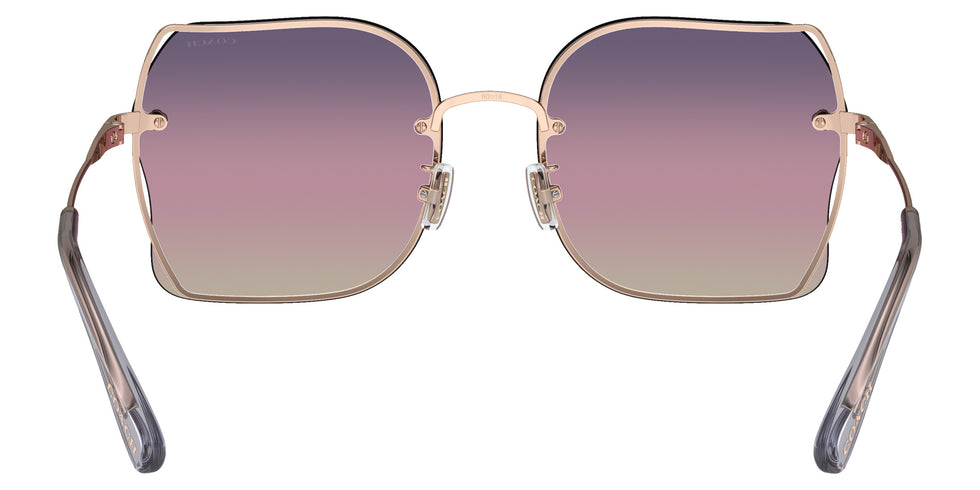 Coach HC7150D CH574 9331U6 60 - Shiny Rose Gold / Purple Pink Peach Gradient #id:hc7150d9331u6_s:102115