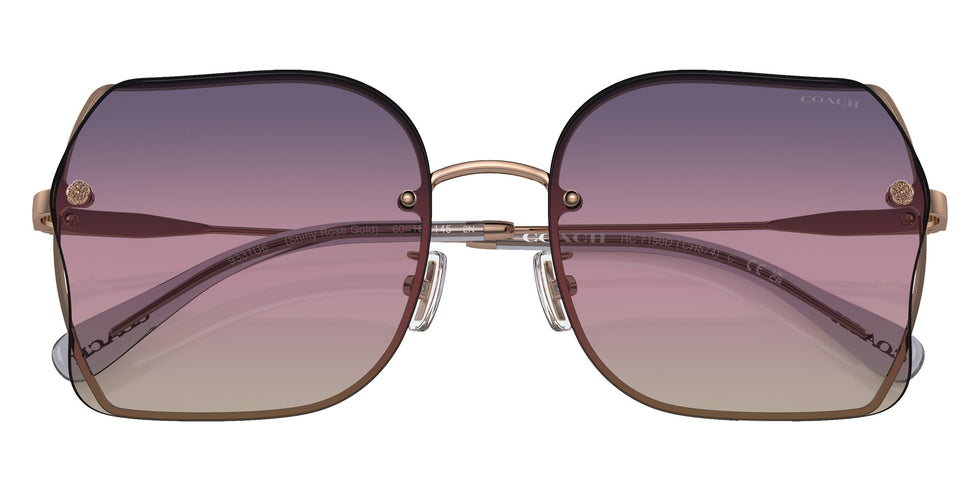 Coach HC7150D CH574 9331U6 60 - Shiny Rose Gold / Purple Pink Peach Gradient #id:hc7150d9331u6_s:102120