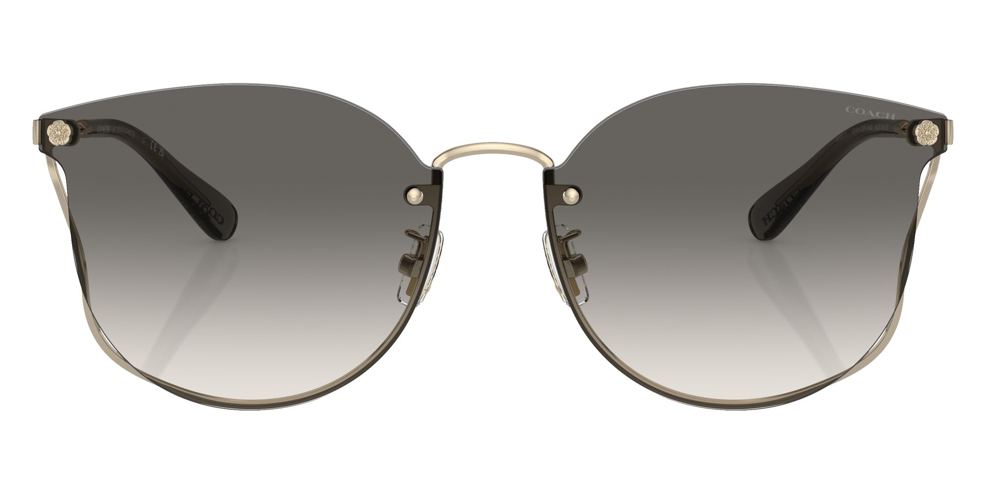 Coach HC7151D CH573 900511 63 - Shiny Light Gold / Black Gray Sand Gradient #id:hc7151d900511_s:100100