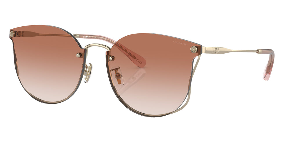 Coach HC7151D CH573 900513 63 - Shiny Light Gold / Brown Pink Gradient #id:hc7151d900513_s:102105