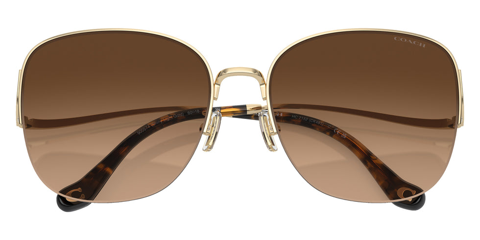 Coach HC7152 CK481 900574 60 - Shiny Light Gold / Brown Gradient #id:hc7152900574_s:100120