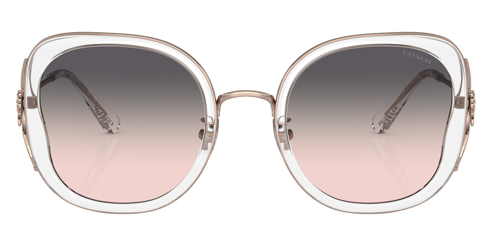 Coach HC7153B CK483 5111U8 54 - Transparent Clear / Gray Pink Gradient #id:hc7153b5111u8_s:100100